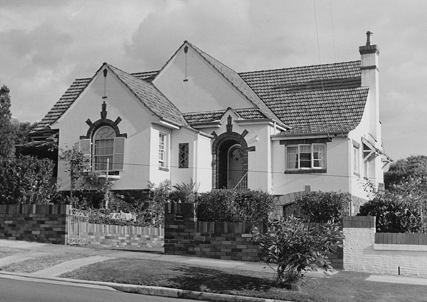 Photograph of the Bayard Residence in 1970