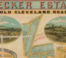 Historic poster for Wecker Estate, Old Cleveland Road