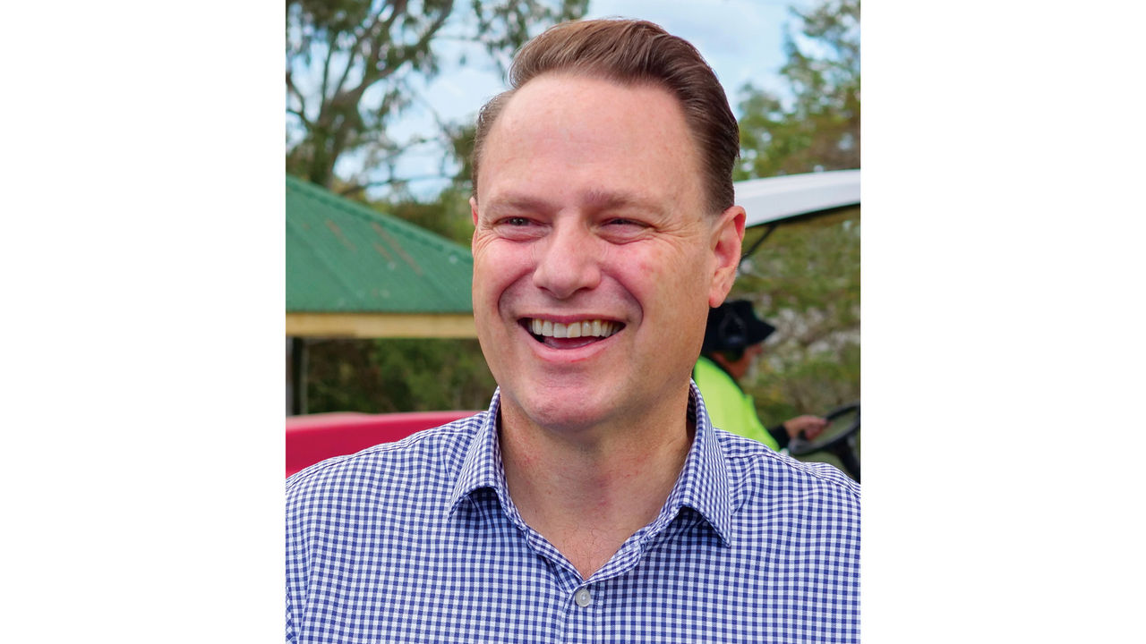 A portrait image of Lord Mayor Adrian Schrinner.