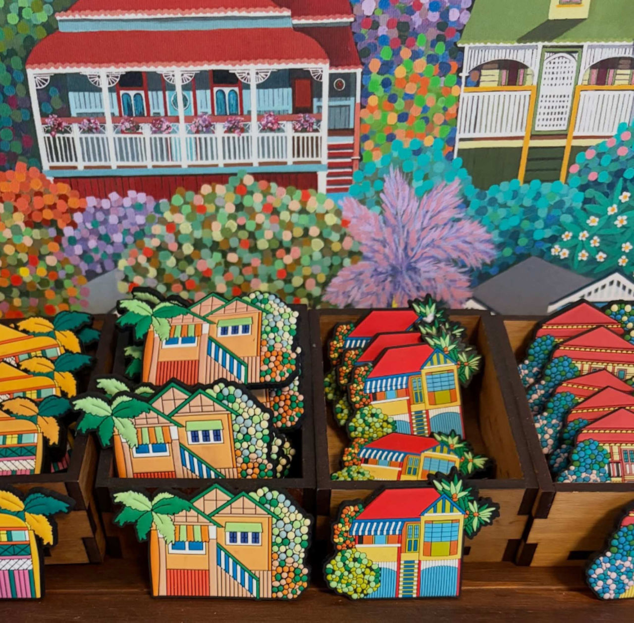 Artwork by artist, Debra Hood.