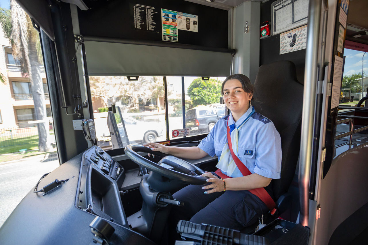 Women's bus driver career open days | Brisbane City Council