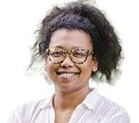 Portrait of Councillor Trina Massey looking at camera.