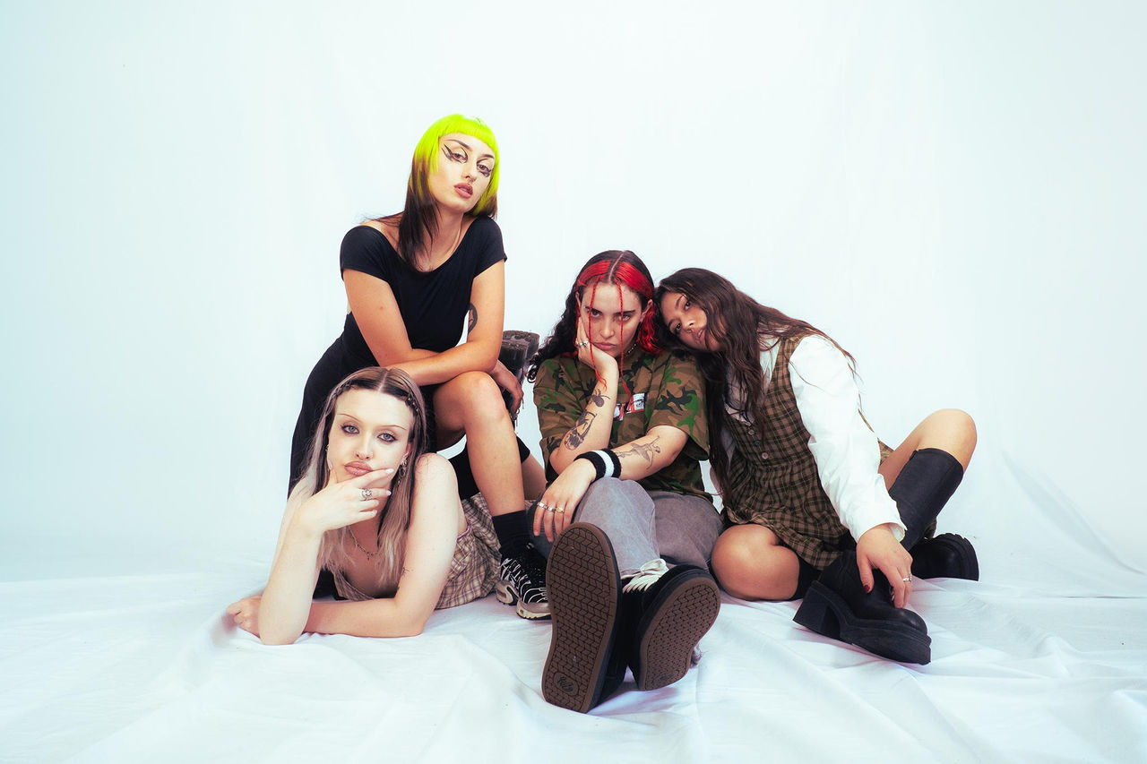 VOIID press photo - band performing at Valley Fiesta 2025.