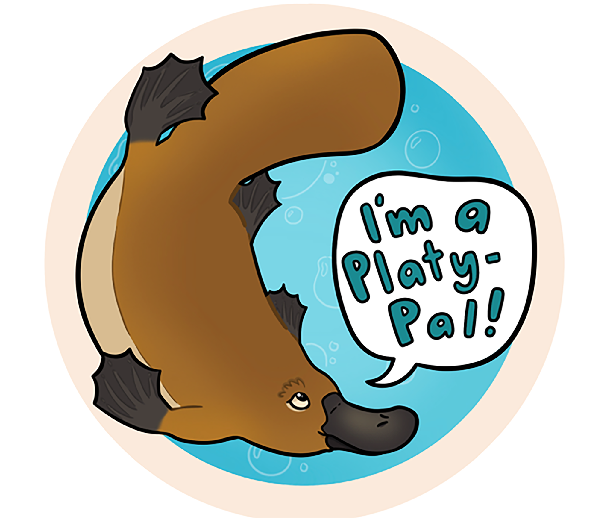 'I'm a Play-pal' promotion cartoon-style image.