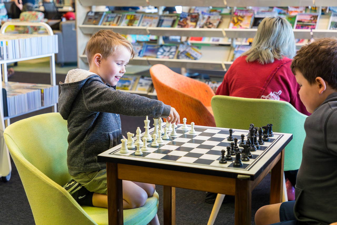 Interior of Ashgrove Library.