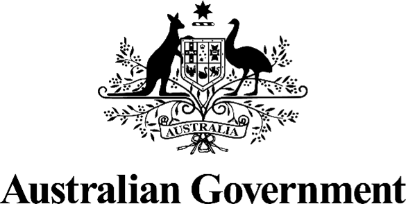 The Australian Government logo.