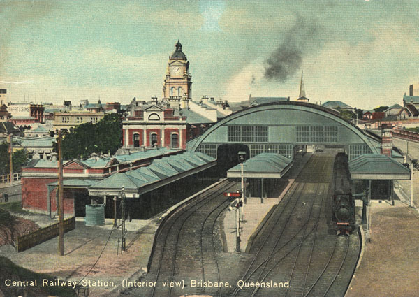 Historic image of Central Railway Station - 1911