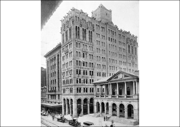 Historical image of Colonial Mutual Life Building Queen Street Brisbane and General Post Office - 1931