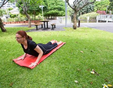 Flexibility and core training
