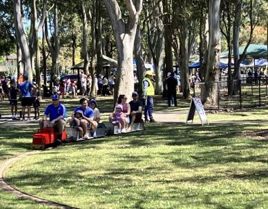 Bands in Parks: Community Train Day