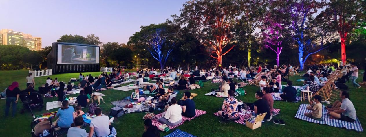 Outdoor Cinema in the Suburbs - Movie Date Night