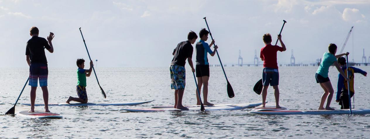 Learn to stand up paddle