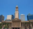 Brisbane City Hall viewed from King George Square